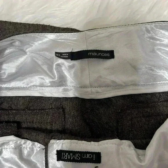 Maurices Brown Flared Leg Dress Pants (size 7/8 short) - Picture 4 of 7